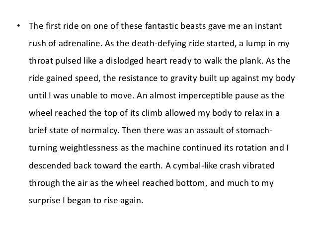significant place essay my favorite place essay